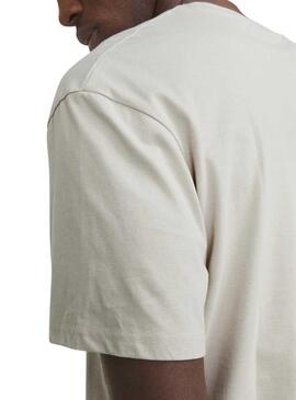 T-shirt Jack and Jones Picture Gris pour Homme