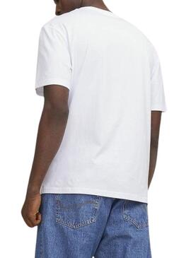 Débardeur Jack and Jones Picture Blanc pour Homme