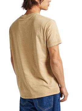 Maillot Pepe Jeans Jacko Beige pour Homme
