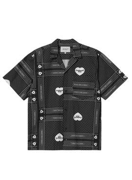 Chemise Carhartt Heart Bandana Noir pour Homme