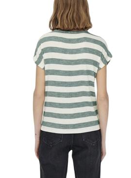 Maillot Only Lira Life à rayures vertes pour femme