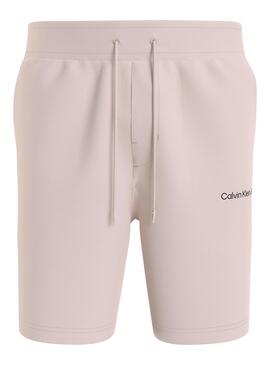 Bermuda Calvin Klein Institutional Rose Homme