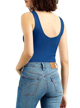 Body Levis Graphic Bleu Femme