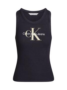 Maillot Calvin Klein Archival Monologue Noir Femme