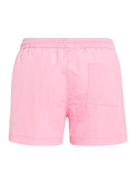 Maillot de bain Calvin Klein à cordon rose pour homme