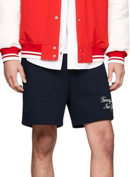 Bermuda Tommy Jeans Luxe Marine pour Homme