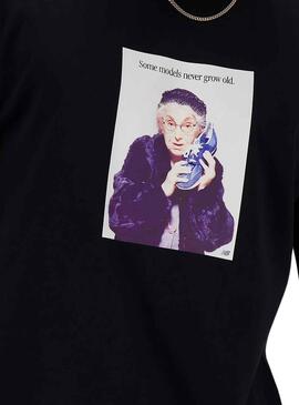 Camiseta New Balance Never Age Negro pour Homme