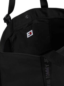 Sac Tommy Jeans Script Noir pour Femme