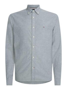 Chemise Tommy Hilfiger Core bleue pour homme