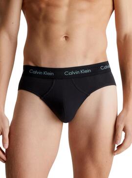 Caleçon Calvin Klein Hip Noir pour Homme