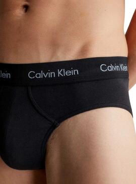 Caleçon Calvin Klein Hip Noir pour Homme