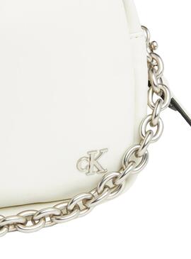 Sac Calvin Klein Chain Blanc pour Femme