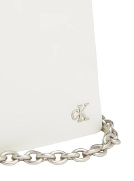 Sac à main Calvin Klein Micro Blanc pour Femme