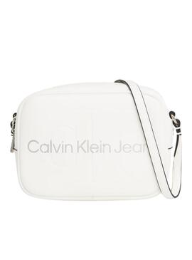 Sac Calvin Klein Cam Blanco pour Femme