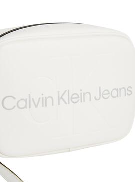 Sac Calvin Klein Cam Blanco pour Femme