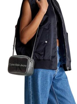 Sac à main Calvin Klein Cam noir pour Femme