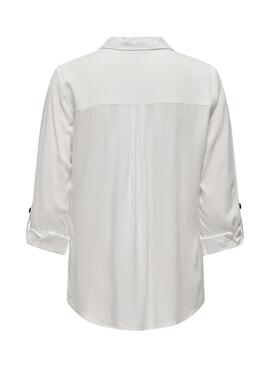 Chemise Only Yasmin Blanc pour Femme