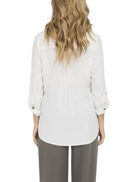 Chemise Only Yasmin Blanc pour Femme