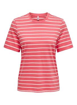 T-shirt Only Urban Rose pour Femme