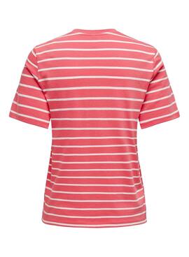 T-shirt Only Urban Rose pour Femme