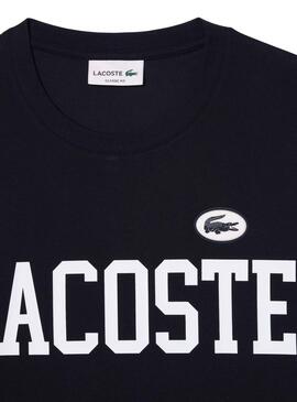 Maillot Lacoste Contrast Marin pour Homme