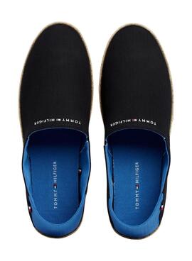 Espadrilles Tommy Hilfiger Core Noir pour Homme