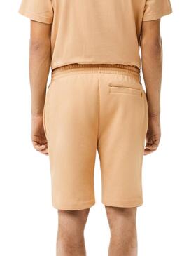 Bermudas Lacoste Eco Beige pour Homme