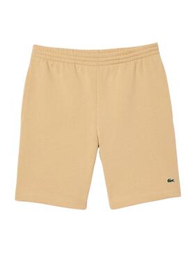 Bermudas Lacoste Eco Beige pour Homme