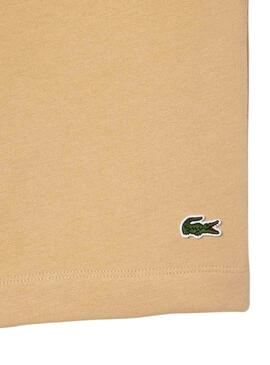 Bermudas Lacoste Eco Beige pour Homme