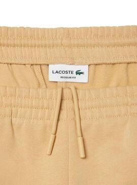 Bermudas Lacoste Eco Beige pour Homme