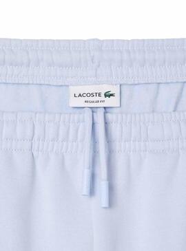 Bermudes Lacoste Color Block Bleu pour Homme
