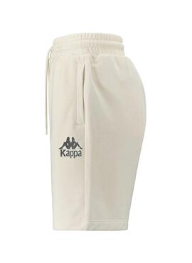 Shorts Bermuda Kappa Uppsala Blanc pour Homme