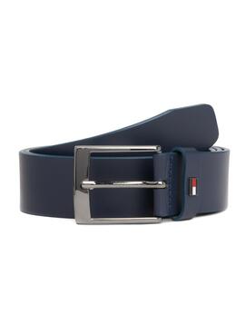 Ceinture en cuir bleu pour homme Tommy Hilfiger Adan.