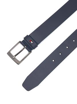 Ceinture en cuir bleu pour homme Tommy Hilfiger Adan.