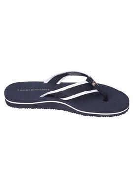 Tongs Tommy Hilfiger Webbing Pool Marino Femme