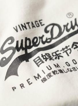 T-shirt Superdry Tokyo Beige pour homme