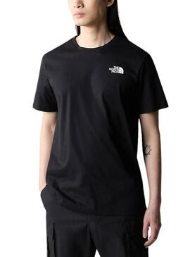 Camiseta The North Face Redbox Celebration Negro H.