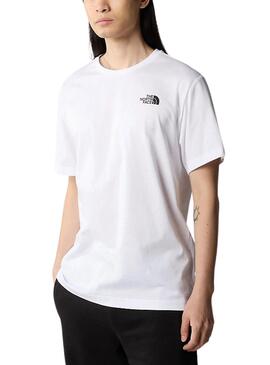 T-shirt The North Face Redbox Blanc Homme