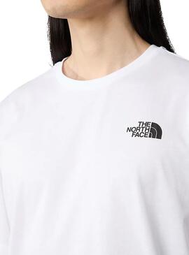 T-shirt The North Face Redbox Blanc Homme