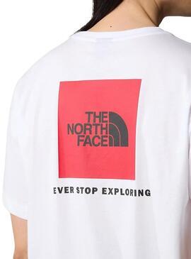 T-shirt The North Face Redbox Blanc Homme