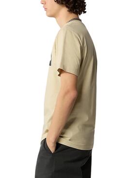 Maillot The North Face Fine Tee Beige Homme