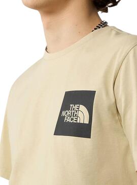 Maillot The North Face Fine Tee Beige Homme