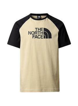 Maillot The North Face Raglan Easy Beige Homme