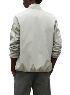 Veste Ecoalf James Beige pour Homme