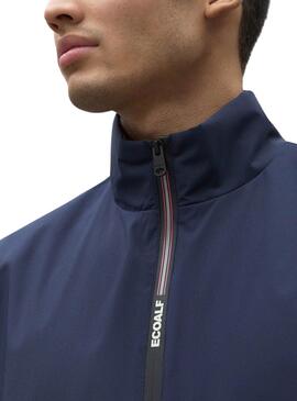 Veste Ecoalf James Bleu Marine Pour Homme