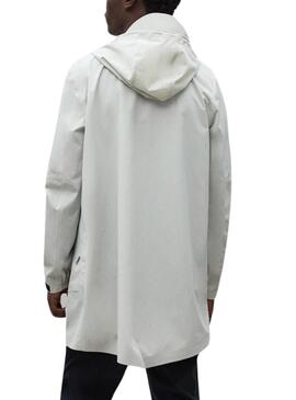 Veste Ecoalf Venue Blanc pour Homme