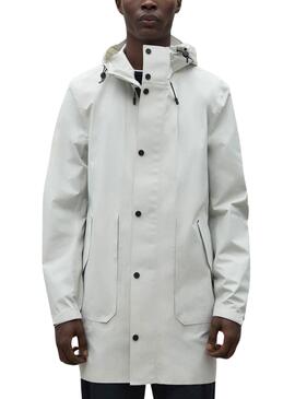 Veste Ecoalf Venue Blanc pour Homme