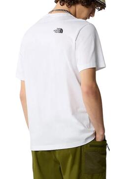 Camiseta The North Face Simple Dome Blanche Homme