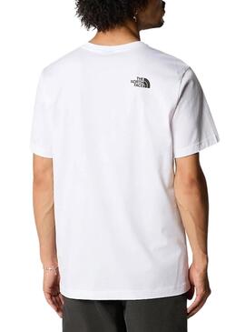 Camiseta The North Face Easy Tee Blanco Hombre - Tee-shirt blanc Easy de The North Face pour homme
