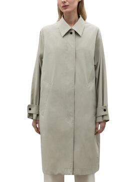 Veste Ecoalf Ida Beige pour Femme